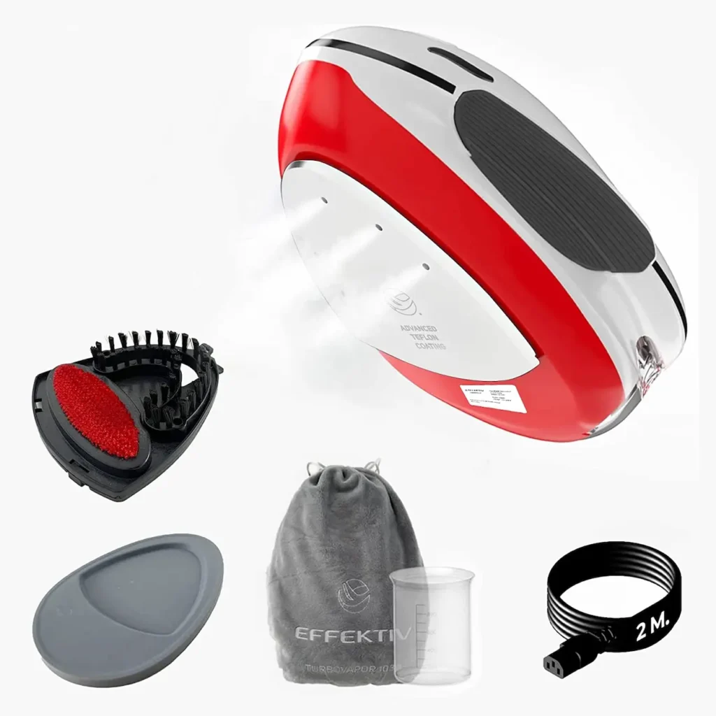 Plancha de viaje de vapor EFFEKTVI 3 en 1