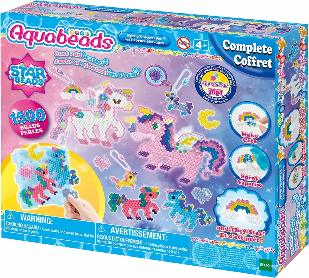 Fabrica tus propios unicornios con este increíble set de Aquabeads