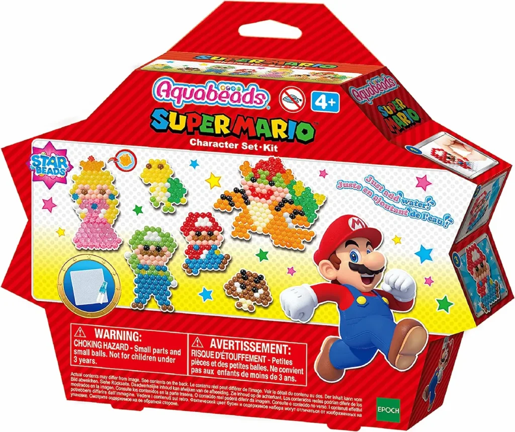 Consigue tu nuevo set de Aquabeads de Super Mario Bros