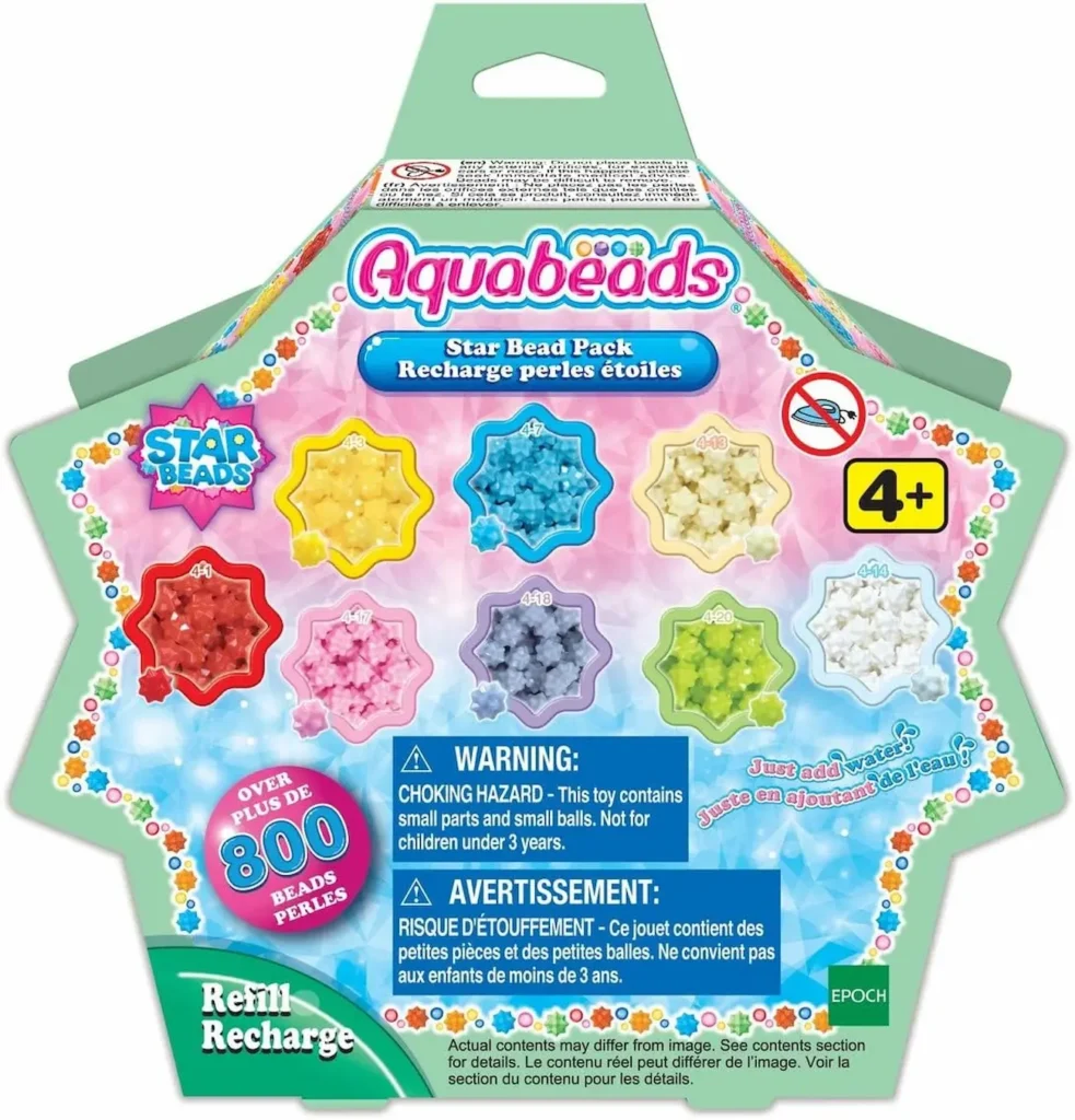 Catálogo Aquabeads abalorios estrella