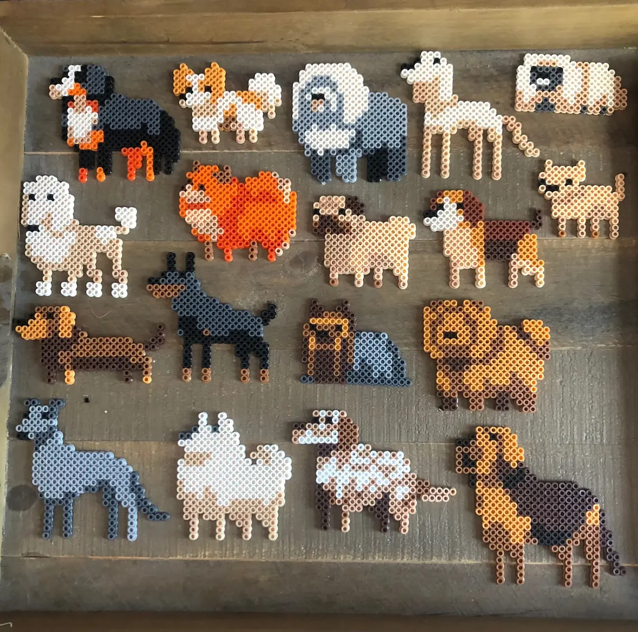 Perro | Figuras de Hama Beads